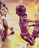 Julius Erving Philadelphia 76ers 16x20 Photo (Layup Vs. Lakers)
