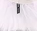 Tutu Skirts for Women Women's Classic Vintage 5-Layered Tulle 5k,10k Running Tutu Skirt White Tutu for Women, White Tutu