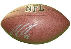 Ryan Clady Autographed NFL Wilson Composite Football, Denver Broncos, Boise State Broncos, Proof Photo