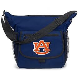 Auburn Diaper Bag Official NCAA College Logo Blue Auburn Tigers - Baby Bag - BEST Baby Shower GIFT for New Dad, Father or New Mom Mother GIFTS