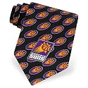 NBA Phoenix Suns Logos Tie by NBA - Black Silk