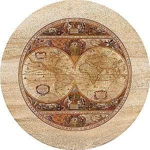 Old World Passages, Sandstone Thirstystone Coaster Set by