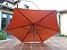 Formosa Covers 9ft Umbrella Replacement Canopy 6 Ribs in Terra Cotta (Canopy Only)
