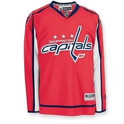 Washington Capitals NHL 2007 RBK Premier Child" (Size 4-7) Hockey Jersey (Team Color)"