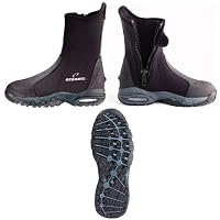 New Oceanic Neo-Classic 6.5mm Heavy Duty Zipper Boots for Scuba Diving & Watersports (Size 10)