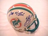 JAKE LONG SIGNED AUTOGRAPHED MINI HELMET MIAMI DOLPHINS + HOLOGRAM