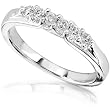 1/5ct TW Round Brilliant Diamond Wedding Band in 14kt Gold