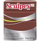 Sculpey III Polymer Clay 2 Ounces-Chocolate