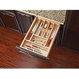 Rev-A-Shelf - 4WCT-1SH - 2-3/8 in. Small Wood Cutlery Drawer Insert