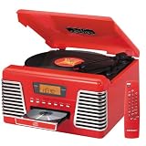 Crosley Red Autorama CD Player CR712RE