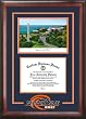 Pepperdine University Graduate Framed Lithograph w/Diploma Opening in Cherry Wood Frame
