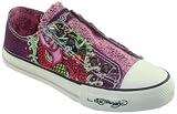 Ed Hardy Kids Girls Mermaid Purple Lowrise Sneakers