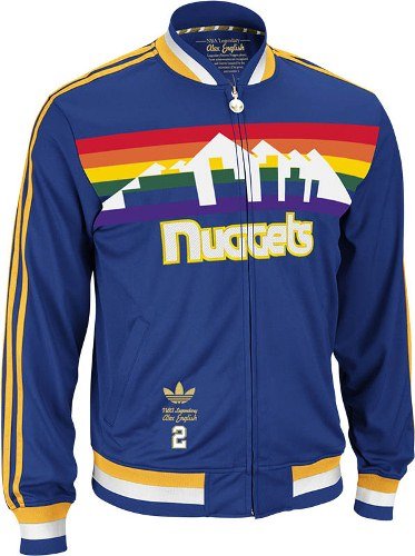 Alex English Denver Nuggets Adidas Originals Retro Legendary Player Track Jacket