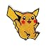 Pikachu Pokémon Iron on Sew on Embroidered Patch Badge Applique Motif