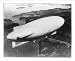 Historic Print (L): [Aerial view of the airship Gen. Umberto Nobile's Italia flying over Stockholm enroute