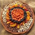 Vacaville Fruit Company&reg; 64 oz. California Dried Fruit & Nut Basket Mother's Day gift.
