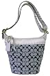 Coach Bleecker Signature Resort Denim Duffle 11586