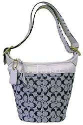 Coach Bleecker Signature Resort Denim Duffle 11586