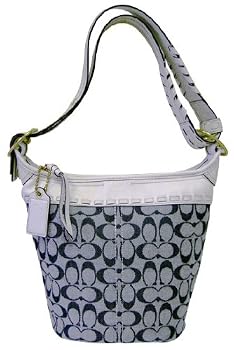 Coach Bleecker Signature Resort Denim Duffle 11586