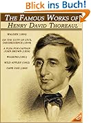 The Famous Works of Henry David Thoreau
