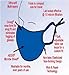 Breathe Healthy Dust, Allergy & Flu Mask - Comfortable, Washable Anti Dust Mask - Filters Dust, Pollen, Allergens, & Flu Germs - Allergy Mask - Ideal for Dog Grooming, Gardening, Sanding; Fantasia Design (Adult)