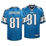Reebok Detroit Lions Calvin Johnson Replica Jersey XXXX Large
