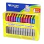 Westcott Teachers Pack, Soft Handle Scissors Blunt, 5 Inches, Assorted Colors (14155)