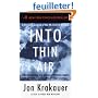 Into Thin Air: A Personal Account of the Mount Everest Disaster