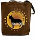 Canvas Tote Bag Brown  Happiness Is Australian Cattle Dog  Dog