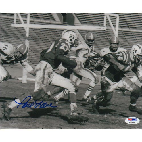 Paul Lowe (AFL San Diego Chargers) Signed Autographed 8x10 Photo (PSA/DNA COA)