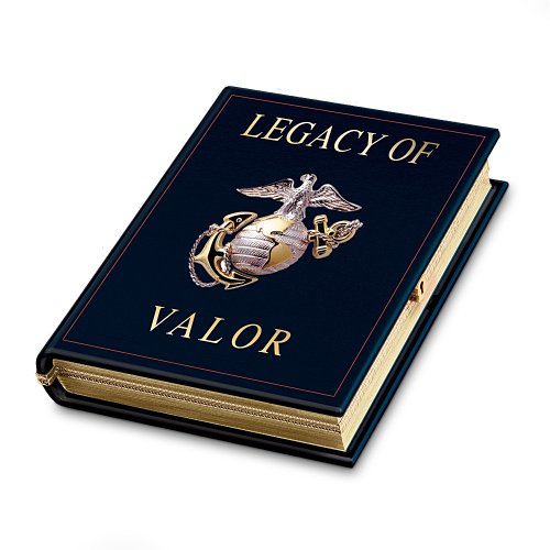 Legacy Of Valor Marine Tribute Music Box: USMC Gift by Ardleigh Elliott