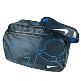 NIKE(ナイキ) エナメル バッグ ビッグロゴ T90 ダークオブシディアン BA4035-470