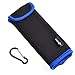Cosmos Black & Blue Color Travel Carry Neoprene Sleeve Case Protective Bag Cover for Portable Speaker
