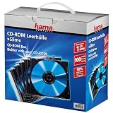 Hama Cd-rom Slim Jewel Case, Pack Of 100 Pcs