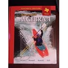 McDougal Littell Algebra 1 Texas Teacher's Edition by Larson Boswell Kanold Stiff