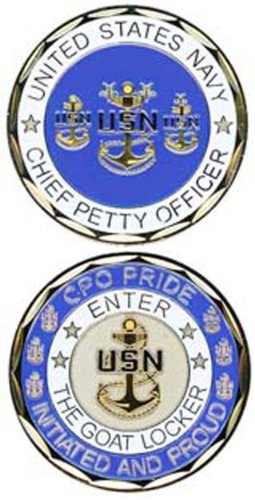 U.S. Navy Chief Petty Officer Challenge Coin