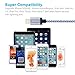 Sunnest Lightning Cable 3Pack 3FT 6FT 10FT iPhone Charger Cord Nylon Braided for iPhone 7 plus, 7, 6 plus, 6, SE, 6s, 6s plus, 5s 5c 5, iPad Mini, Air, iPad 5, iPod on iOS9