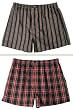 2 Tom Tailor Boxer Shorts gestreift und kariert Gr. XL