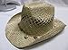 Ladies / Girls Cowboy Style Straw Hat.BNWT Bead band. Great for Beach,Line Dancing,Rodeo etc