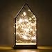 String Lights, DecorNova 3 Set of Micro 60 LEDs Super Bright Color Wire Rope Lights Battery Operated on 9.8 Ft Long Copper Color Ultra-Thin String Copper Wire for Home Party Christmas Tree, Warm White