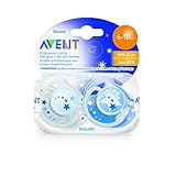Philips AVENT BPA Free Night Time Pacifier, 6-18 Months