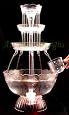 Punch Bowl Wedding Cake Water Fountain Light 8 cups LRG