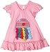 Love U Lots Baby-girls Infant Ruffle Jellyfish Gathered Neck Ruffle Dress And Stripe Diaper Cover, Powder Pink, 24 Months Love U Lots Baby-girls Infant Ruffle Jellyfish Gathered Neck Ruffle Dress And Stripe Diaper Cover, Powder Pink, 24 Months