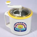 Donvier Chillfast 1 Quart Ice Cream Maker - Select from Pink, Yellow, Blue or White Trim