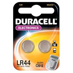 Duracell Knopfzelle Alkaline Batterie (LR44/AG13/V13 GA) 2 St�ck