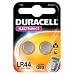 Duracell Knopfzelle Alkaline Batterie (LR44/AG13/V13 GA) 2 St�ck