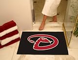 Fan Mats 6509 MLB - Arizona Diamondbacks 34" x 45" All-Star Series Area Rug / Mat
