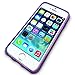 Minisuit Frost TPU Slim Rubber Grip Case for iPhone 6, 6S (Purple)