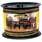 Baygard Electric Fence Yellow Black Tape - 656 Feet #00129 by Baygard