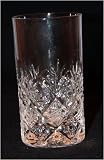 Set of 6 Bohemian Handmade 24% lead crystal Czech Republic Barware Glasses